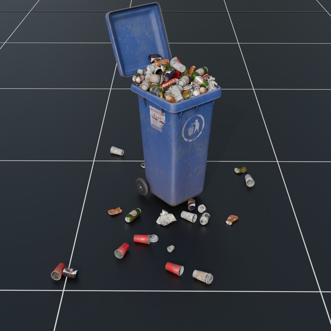 Trash Can Set_V2
